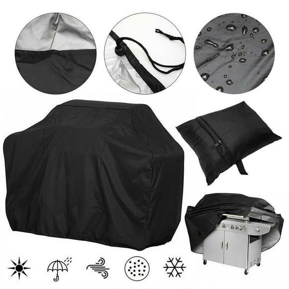 Tongliya 1 Housse de Protection pour Barbecue en Tissu Oxford 67 Pouces Imperméable Protection UV Extérieure Robuste Carré TTG) 190*71*117cm
