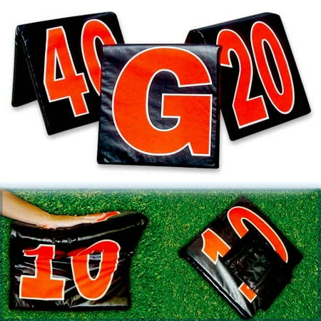 Pro Down Crushable Sideline Marker, 5-Piece Set