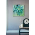 thumbnail image 6 of Epic Art 'Aurora Borealis Florals' by Silvia Vassileva, Acrylic Glass Wall Art, 24"x24", 6 of 10