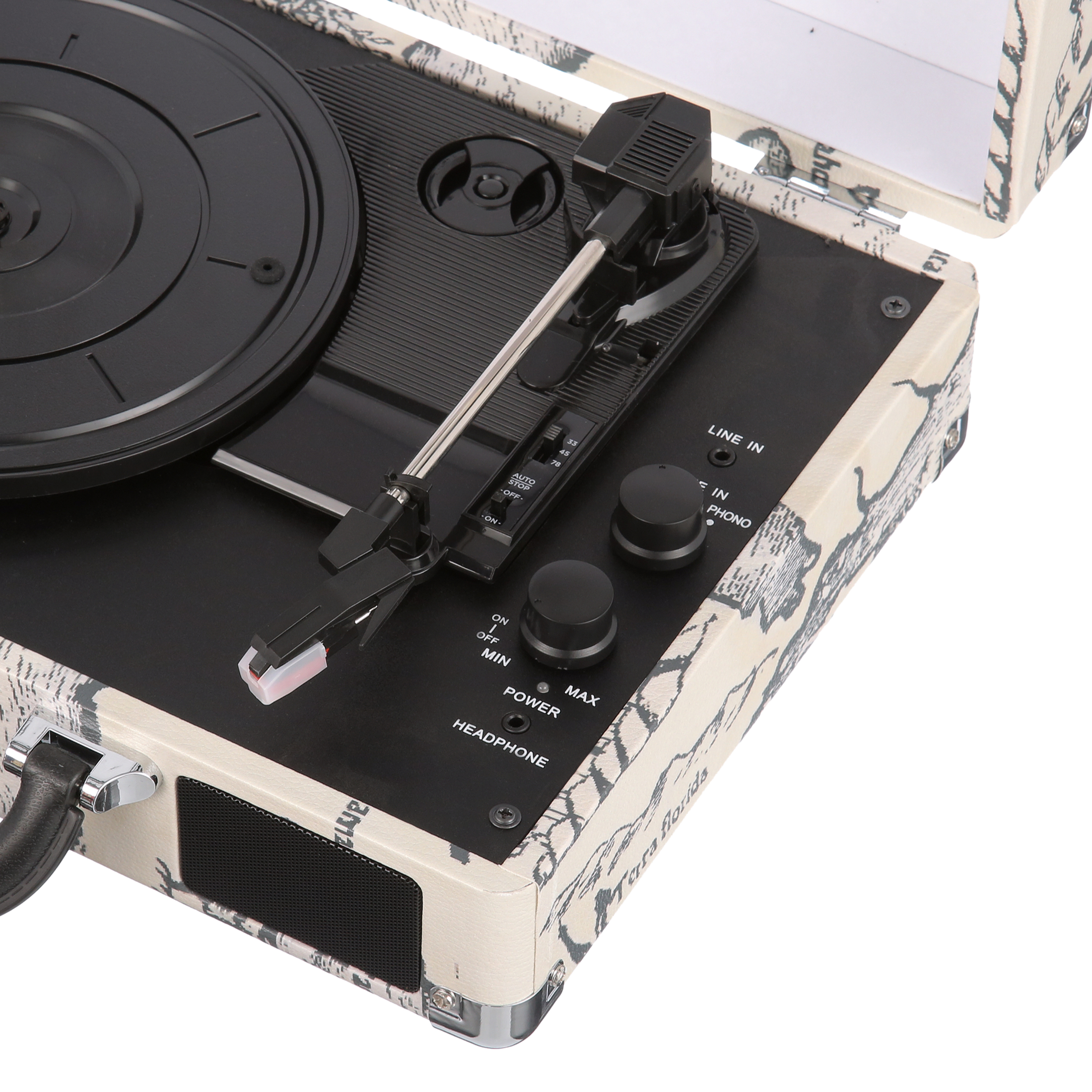 Victrola Journey Bluetooth Suitcase Record Player with 3-Speed Turntable 