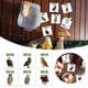 thumbnail image 1 of Bird Encyclopedia Owl Pattern Restaurant Pot Insulation Mat 6pc, 1 of 7