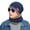Navy, variant on Beanies Hats Men,Wool Cap for Men,Fold-Up Cuff Winter Hats for Men,Navy