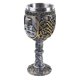 thumbnail image 2 of Copa de vino de caballero vikingo medieval, copa de vino de metal gótica, copa de whisky personalizada, copa de whisky de utilería para bodas, copa de vino roja, 2 of 4