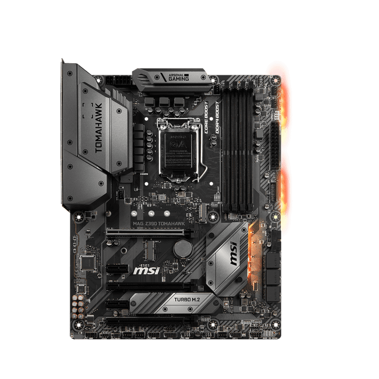 MSI MAG Z390 TOMAHAWK Desktop Motherboard - Walmart.com