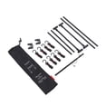 thumbnail image 3 of Ultralight Portable Desktop Shelf, Aluminum Alloy Oxidized  Adjustable Outdoor Desktop Storage Rack Free Collocation  For Picnic For Hiking, 3 of 8