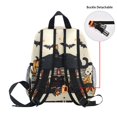 thumbnail image 5 of FORMRS Kids School Backpack with Front Zippered Pocket 12" Student Travel Daypack, Halloween Cat, 5 of 6