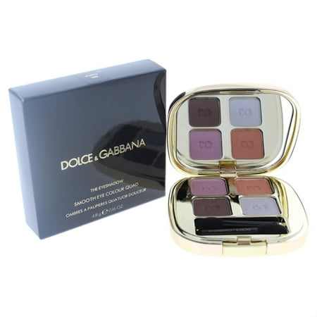 Dolce and Gabbana The Eyeshadow Smooth Eye Colour Quad - 142 Jewels , 0.16 oz Eyeshadow