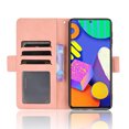 thumbnail image 3 of Case for Samsung Galaxy M62 Cover Adjustable Detachable Card Holder Magnetic closure Leather Wallet Case - Pink, 3 of 5