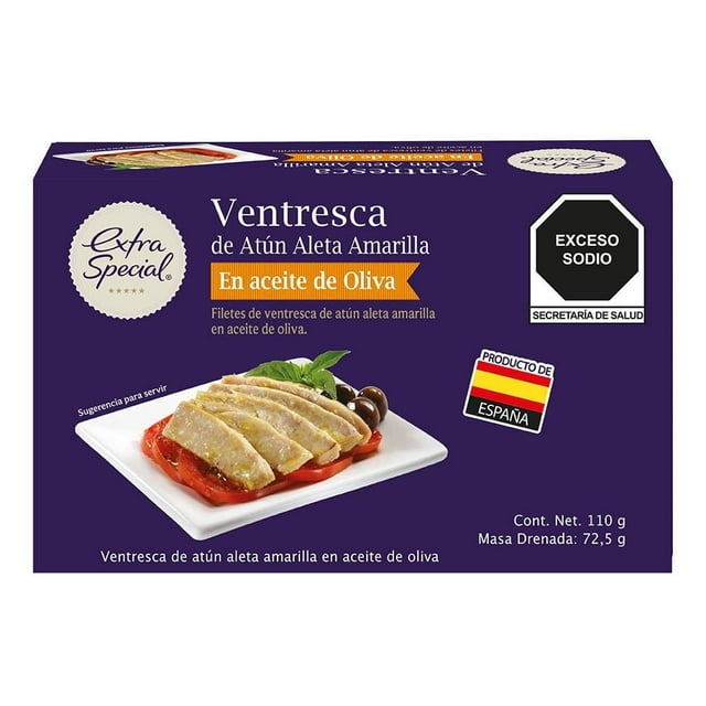 Ventresca de atún aleta amarilla Extra Special en aceite de oliva 110 g