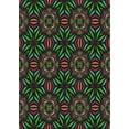 thumbnail image 1 of Ahgly Company Machine Washable Indoor Rectangle Transitional Chocolate Brown Area Rugs, 4' x 6', 1 of 7
