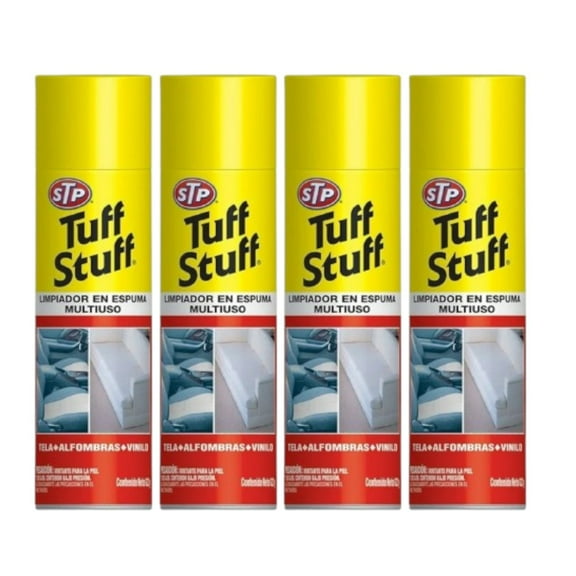 Limpiador multipropósito TUFF STUFF Espuma 623g kit 4 piezas