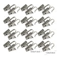thumbnail image 3 of Shisuyan Pinces à Rideaux en Acier Inoxydable avec Technologie Antirouille 50 Pcs, 3 of 8