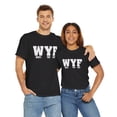 thumbnail image 7 of DJH Apparel | WYF: Where's Your Faith Christian Unisex Cotton T-shirt, 7 of 7