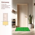 thumbnail image 3 of ODIKA 5'x7' Machine Washable Non-Slip Area Rug, Rustic Festive Style High Traffic Rug, Green, 35229, 3 of 7