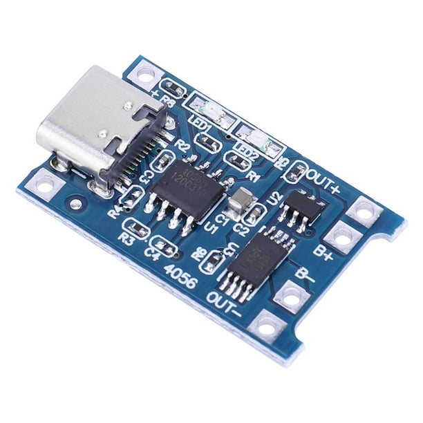 Placa de carga de batería TP4056 Módulo de carga de batería 1A 4.5V-5V (1PCS)