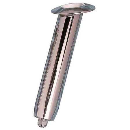Large Stainless Steel Bolt-less Swivel Rod Holder - 30 deg