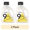 (2 pack) 9 Elements Vinegar Powered Liquid Laundry Detergent, Citrus Scent, 65 fl oz, 35 Loads