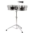 thumbnail image 1 of Timbale Gon Bops Fiesta Série 14/15 Ensemble Timbale Chrome, 1 of 1