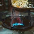 thumbnail image 4 of ELAYARD Gas Stove Rack Cast Iron Heating Rack Black for Home Kitchen 1Pcs, 4 of 8