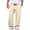 AH08_Khaki, variant on Dwellite Baggy Sweatpants Men Wide Leg Lounge Pants with Pockets Soft Drawstring Waist Open Bottom Joggers for Gym Travel Light Gray S