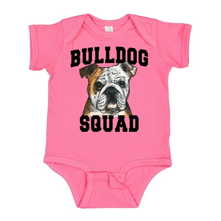 

Inktastic Dog Bulldog Squad Gift Baby Boy or Baby Girl Bodysuit