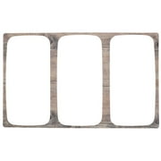 Hubert 1/3 Size Driftwood Melamine Cold Tile - 21"L x 12 3/4"W