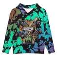 thumbnail image 4 of Monster Trucks-Ja-m Youth Hooded Graphic Pullover Hoodies Long Sleeves Sweatshirt Teen, 4 of 8