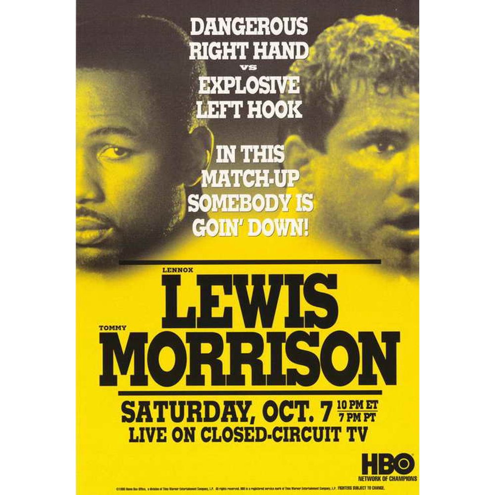 Tommy Morrison Vs Lennox Lewis Highlights