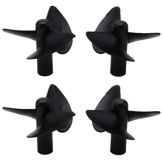 RC Boat Spare Parts Propeller Set for Flytec 2011-5 Fishing Boat Fish Finder Ship Positive & Reverse Propeller,4 Pcs