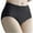 Black, variant on Womens Underwear Plus Size, Xunlbb Women's New Solid Color Lace Pattern High Waist Waist Panties