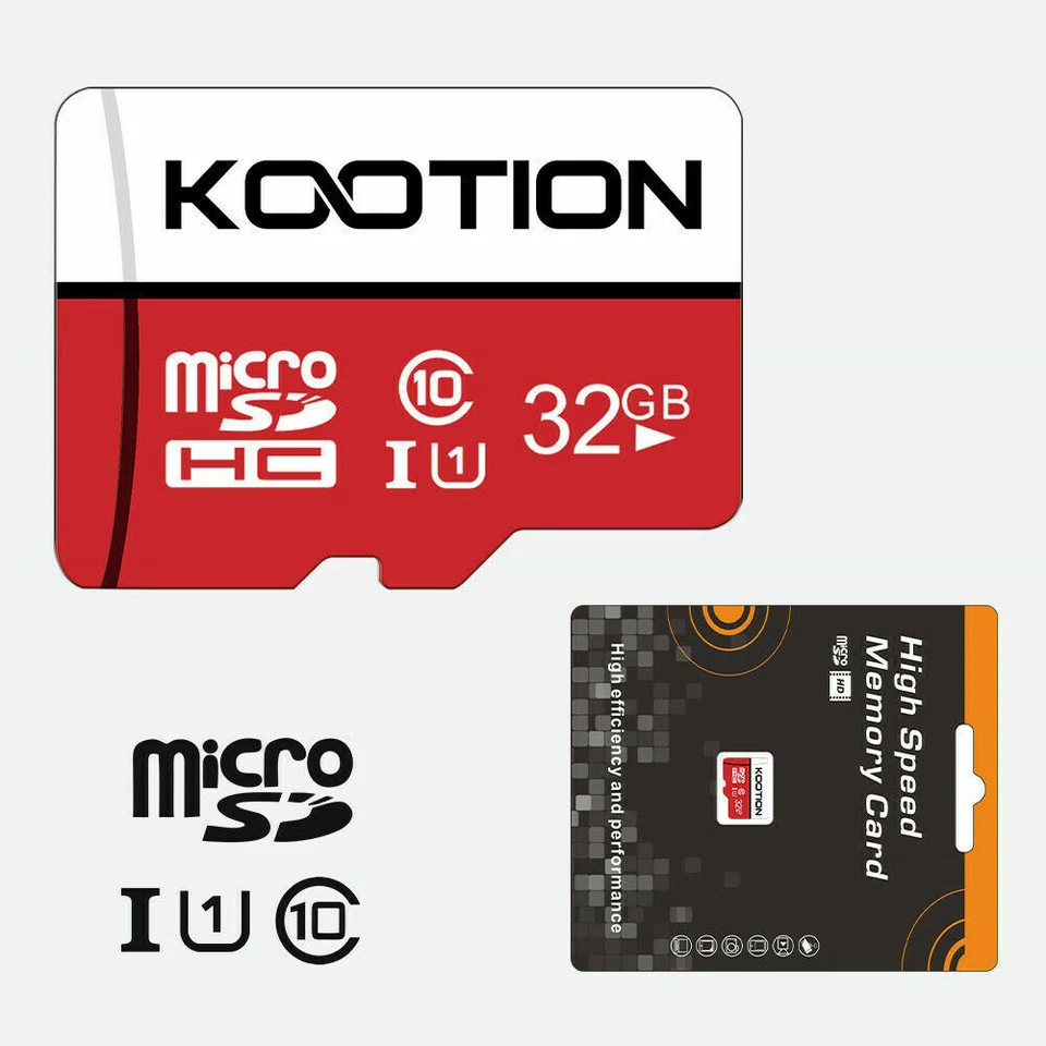 Micro Sd Tf Card Sdhc Memory Card Class 10 Uhs-I For Cameras Phone 32Gb