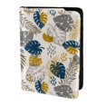 thumbnail image 2 of Pofeuu Hawaiian Style Print Travel Document Organizer Passport Holder Men Women for Family (6.5 in x 4.5 in),Wallet Holder Credit Card Clutch Bag Case, 2 of 5