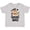 AC-Heather Grey, variant on Monkey I Love Hanging out with My Uncle Boys or Girls Toddler T-Shirt