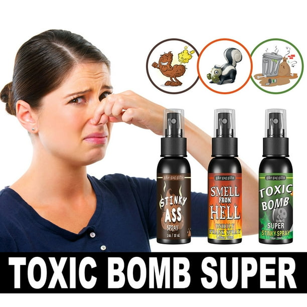 Spray Apestoso De Pedos - Líquido Extra Fuerte De 100 Ml, Broma Definitiva Para Adultos, Ideal Para Halloween Y Día De Los Inocentes, Efecto Maloliente Garantizado