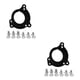 thumbnail image 3 of Adaptador de bicicletas Advancent Soporte Inferior Guía de Cadena Aleación de Aluminio Negro 2piezas, 3 of 5
