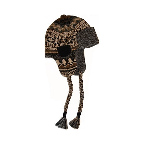 Men's Traditional Knit Trapper Hat
