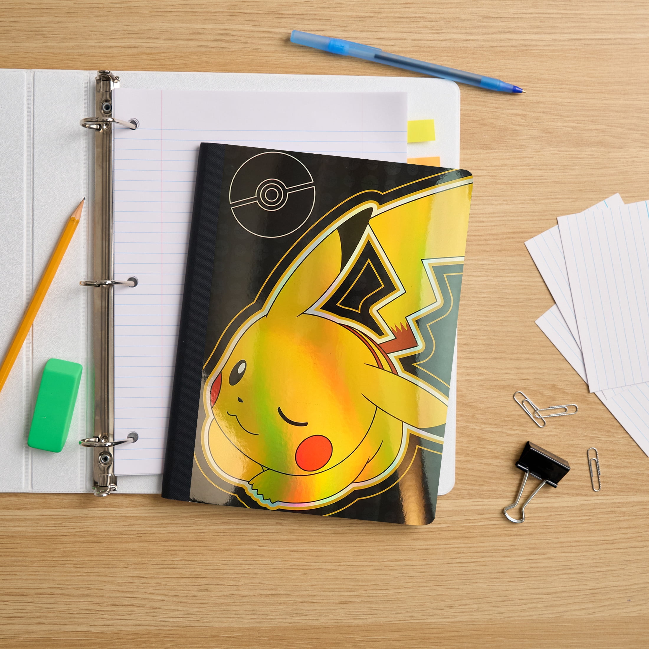 Pokémon Wide Ruled Composition Notebook, 80 Sheets, 7.5 x 9.75 inches