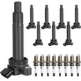 thumbnail image 4 of POLARPRA 8pcs Ignition Coils + 8pcs Iridium Spark Plugs For Toyota Tundra Sequoia 4.7L V8 UF230, 4 of 7