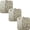 Antique Brass, variant on Stone Harbor Hardware 4" Ball-Bearing Door Hinges, 5/8" Radius Corner, Antique Nickel, 2-Pack