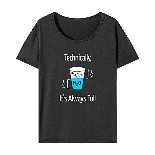 Camiseta básica de verano informal de ajuste regular para mujer, para viaje, calle, playa, viajes L