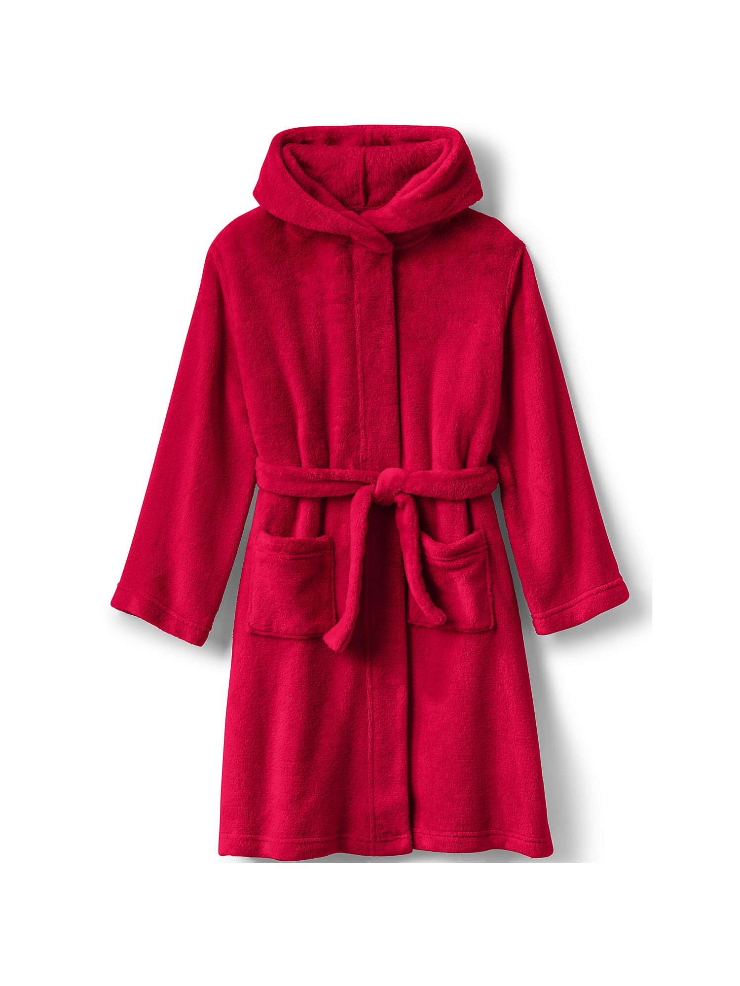 Lands' End Kids Fleece Hooded Robe