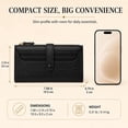 thumbnail image 3 of Beltzy Wallet for Women Leather Clutch Long Purse Large Capacity Credit Card Holder, 3 of 8