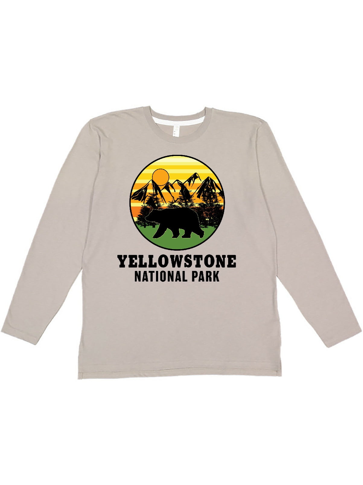 yellowstone national park long sleeve t shirts