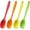 Multicolors1, variant on 4 Pieces Silicone Mixing Spoon for Cooking Heat Resistant,Large Silicone Basting Spoon Utensil Spoon Non-stick Serving Spoon for Mixing,Baking,Serving and Stirring
