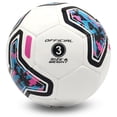 thumbnail image 3 of Soccer Ball Kid Size 3 - Glow in The Dark Kids Soccer Balls -With Pump and Ball - Indoor/Outdoor Light Up Traning Ball - Perfect Toddler Gift for Youth Kids, 3 of 8
