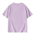 thumbnail image 4 of shoper Autism Awareness Shirt for Kids Autism Support Tee Causal Short Sleeve Tops Back To School Shirt Boys and Girls Purple 110, 4 of 8