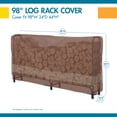 thumbnail image 5 of Duck Covers® Ultimate Waterproof Log Rack Cover, 98 Inch, 5 of 11