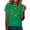 Green, variant on Ailaofu Womens St Patricks Day Shirt Green Shamrock Luck Shirts St Patricks Day Irish Clover Graphic Tshirt Tops
