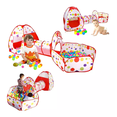 thumbnail image 5 of Juegos Tunel de Alberca De Pelotas Gusano Casa De Niños Rojo, 5 of 5