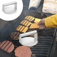thumbnail image 6 of Stainless Steel Burger Press Mold, 14x14x7.5cm Non-stick & Dishwasher Safe Meat Press Tool for Uniform Patties, Perfect for Grilling, Bbq, and Home Kitchen Use,Vsgery, 6 of 6